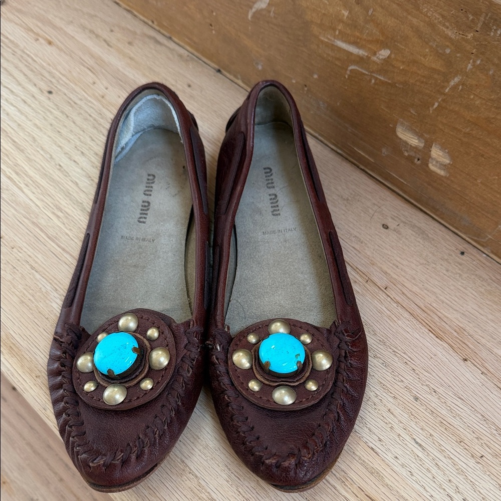 Miu Miu Moccasins Vintage